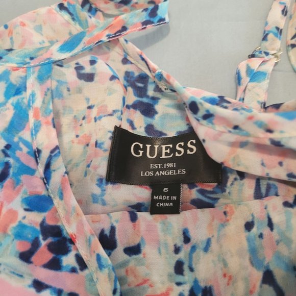 Flowy Guess Midi Dress - Picture 2 of 5